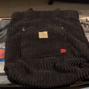 Urban Outfitters Black Corduroy Tote